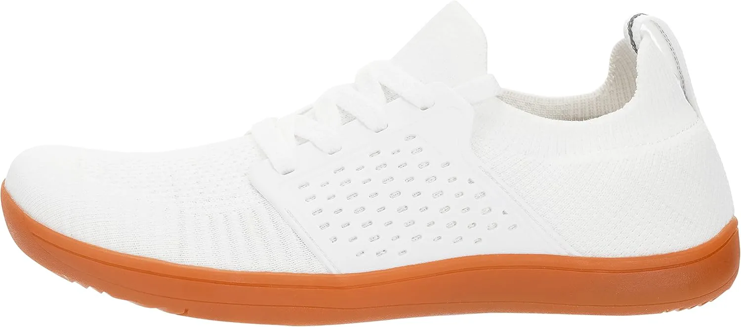 

Мужские кроссовки WHITIN в широком минималистичном стиле босоножек | Нулевая посадка | Стабильность средней части стопы, белый