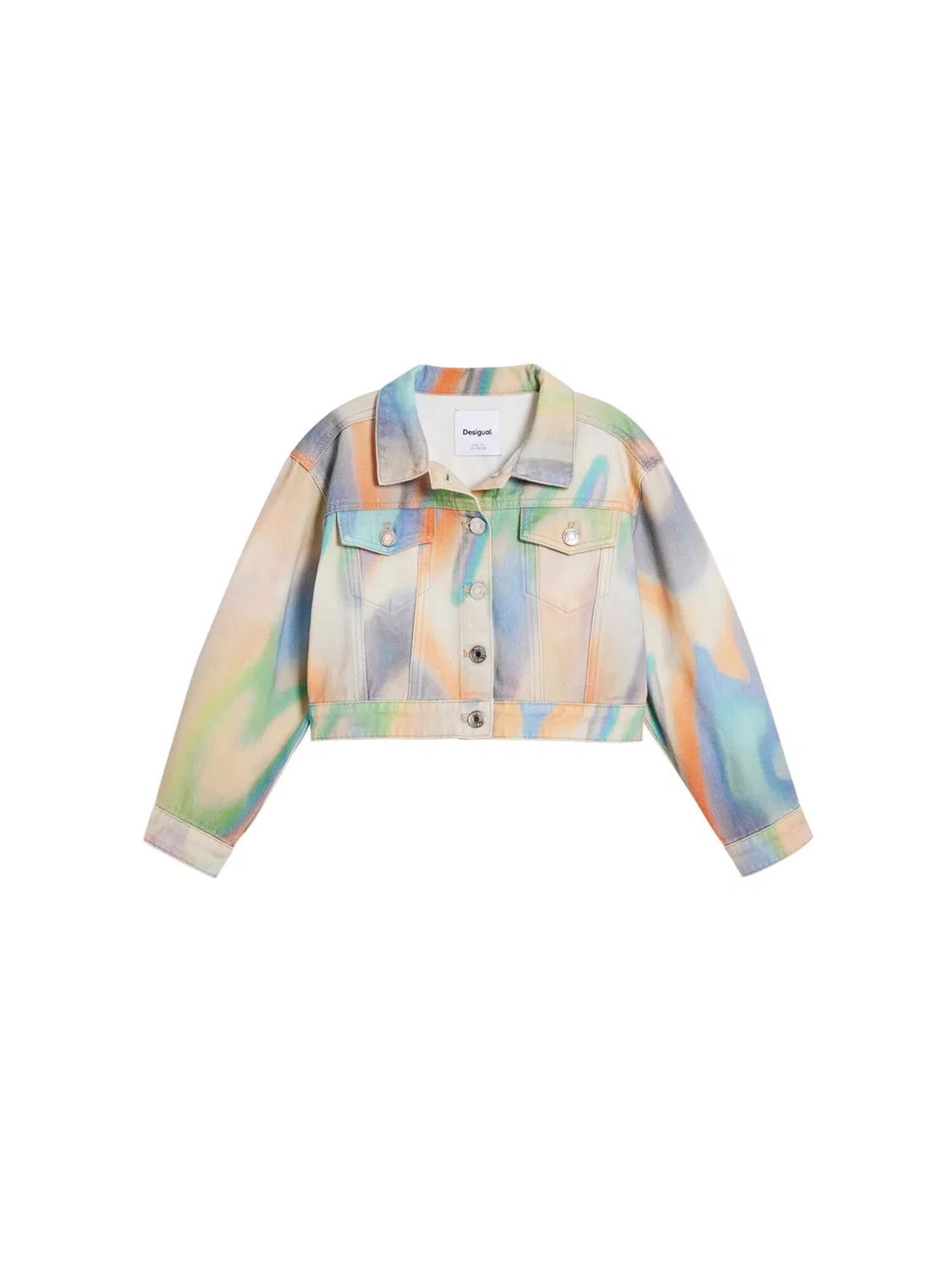 Куртка Desigual межсезонья, мультиколор