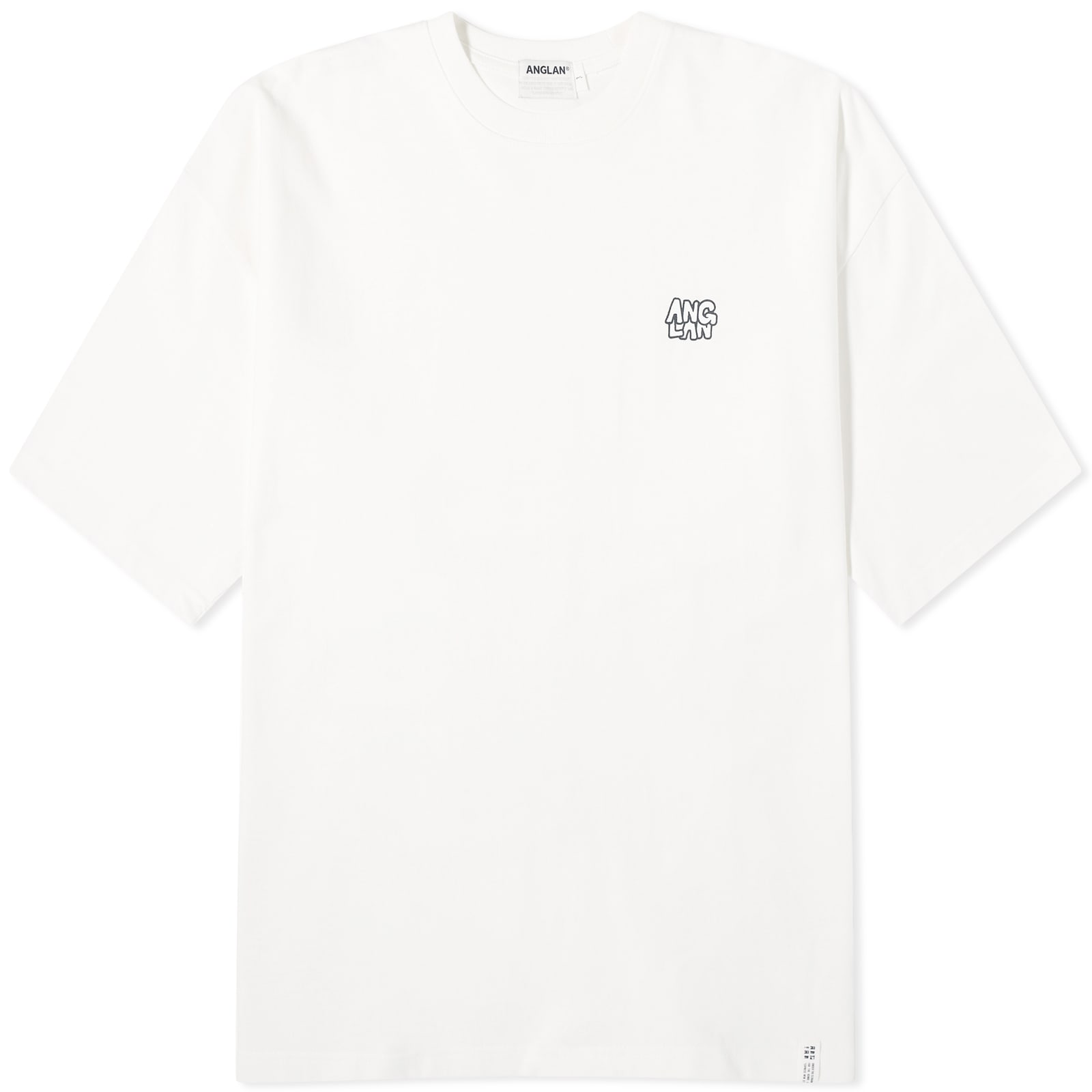 

Футболка Anglan Stack Logo T-Shirt, цвет Ivory