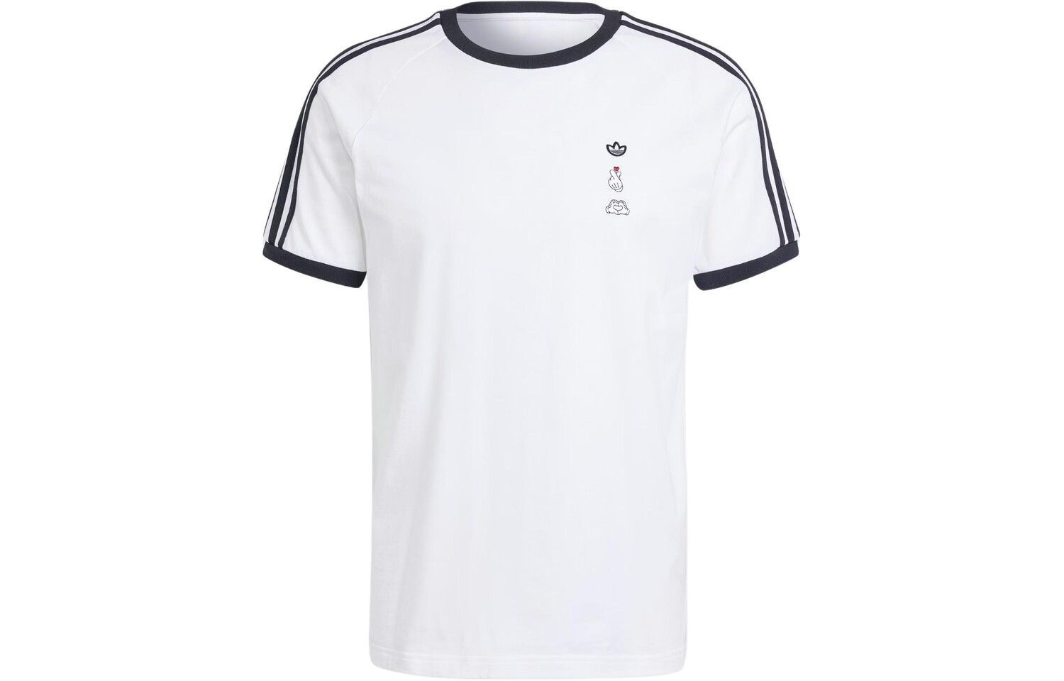 

Футболка с логотипом Микки Мауса, мужская, белая Adidas Originals, белый