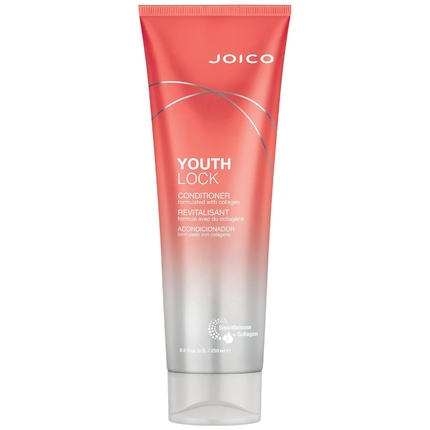 

Кондиционер Joico YouthLock с коллагеном. Молодость тела. Смягчение и распутывание волос. Придание блеска. 8,5 жидких унций.