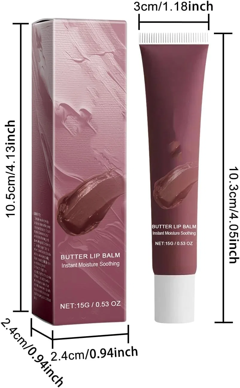 Бальзам для губ увлажняющий Su ммer Lipstick Conditioning Lip Mask, темно-фиолетовый Generic — фото 4