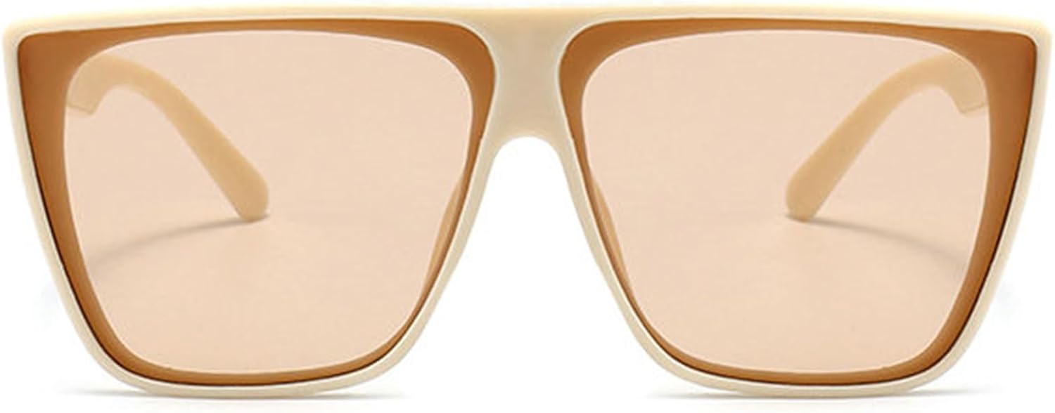 

Женские солнцезащитные очки квадратной формы Helena Square Oversized, роскошные, с плоской верхней частью, в большой оправе, с защитой от УФ-излучения UV400, модные черные, C2