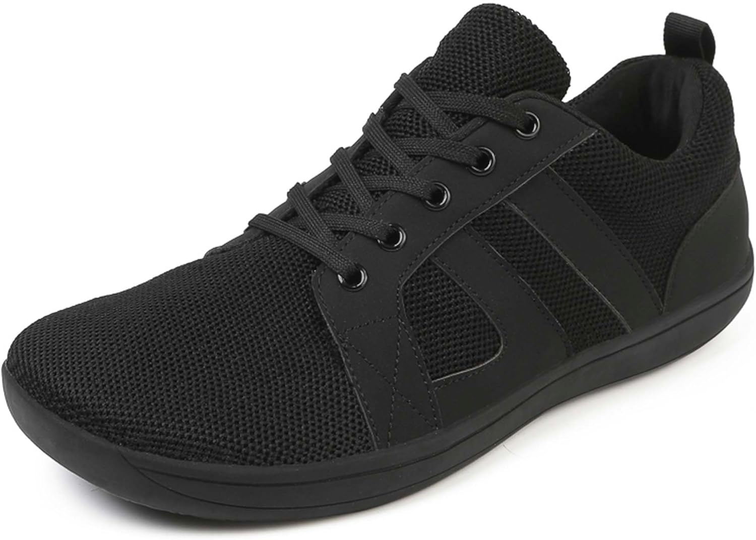 

Usoway Мужские и женские минималистичные кроссовки для ходьбы, модные кроссовки с широким носком, удобные повседневные кроссовки для ходьбы, фитнеса, танцев, йоги, вождения, занятий спортом на открытом воздухе, многофункциональная обувь, черный