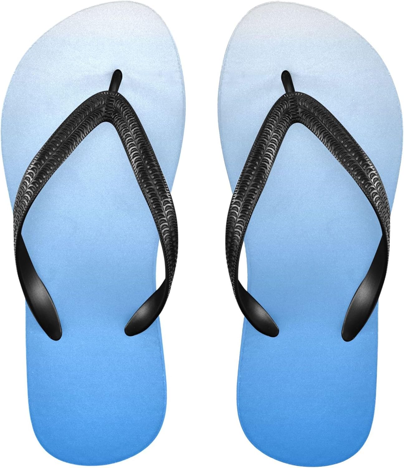 

Женские/мужские шлепанцы UMIRIKO Gradient Dodger Blue для дома, отеля, спа, спальни, путешествий и пляжа