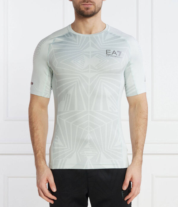 

Футболки Slim fit Ea7, зеленый