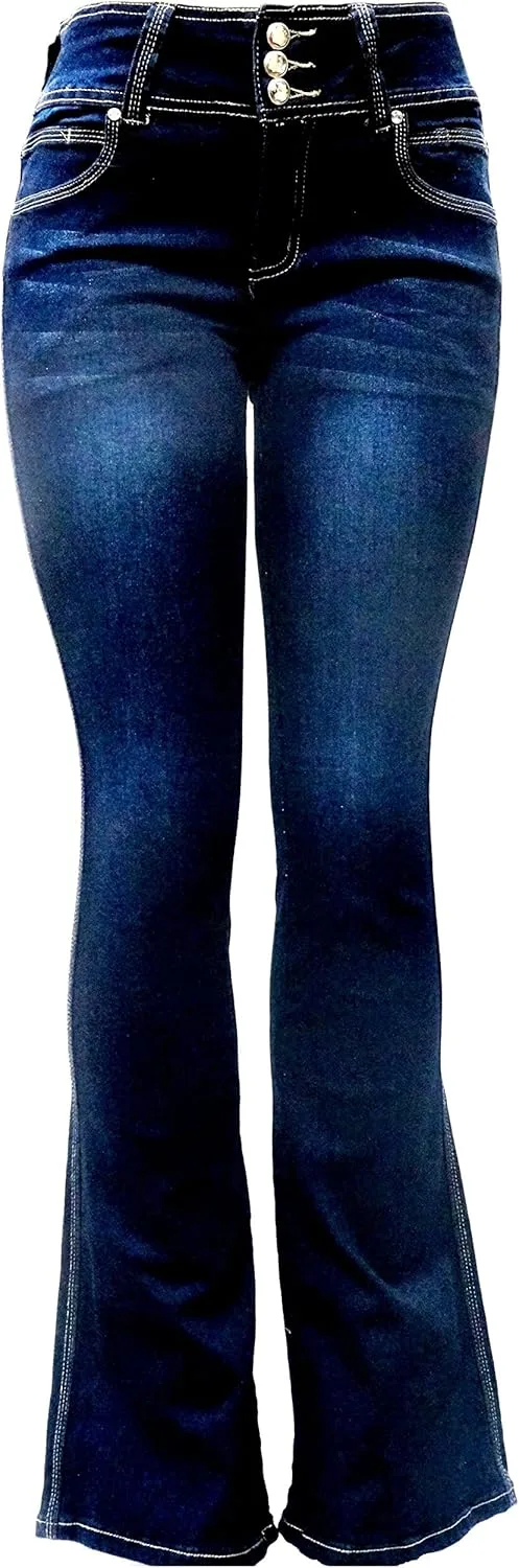 

Джинсы Jack David Sweet Look High Waist с клешем