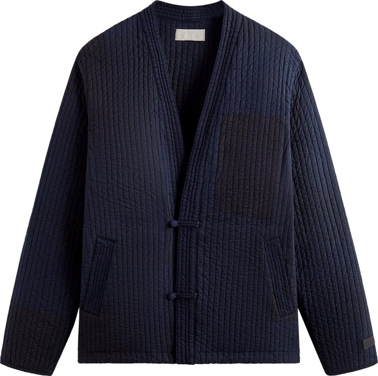 

Куртка Kith Abbott Quilted Gi 'Ink', синий