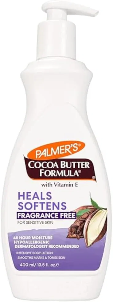 Лосьон для тела увлажняющий Palmer's Cocoa Butter Formula, без отдушки, 400 мл