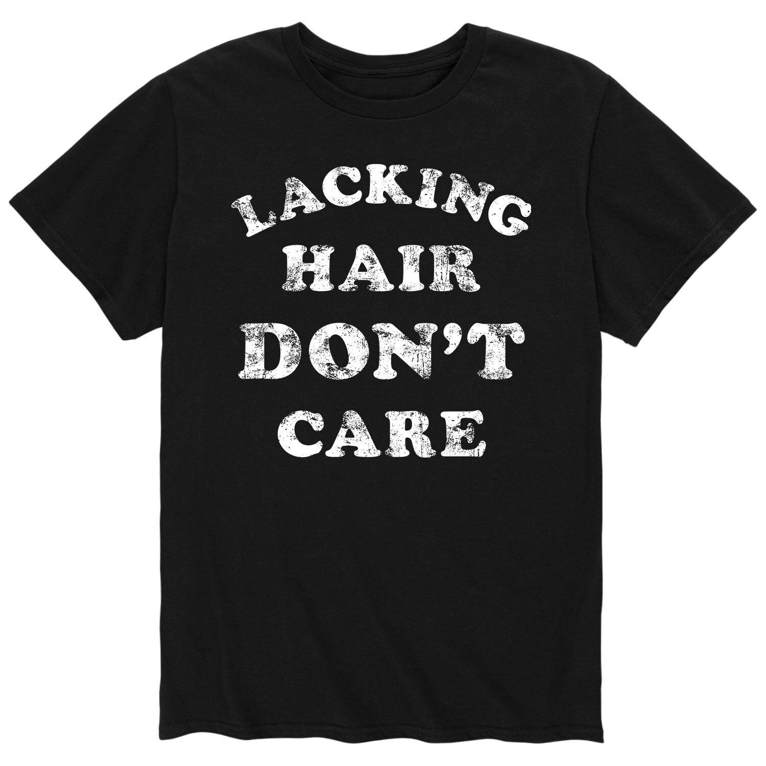 

Мужская футболка Dont Care с отсутствующими волосами Licensed Character
