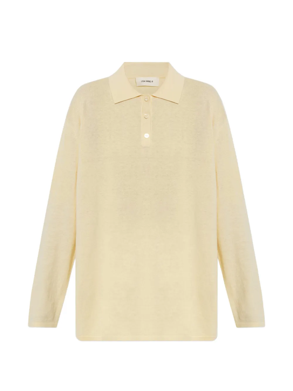 

Свитер Caisa на пуговицах Lisa Yang, желтый