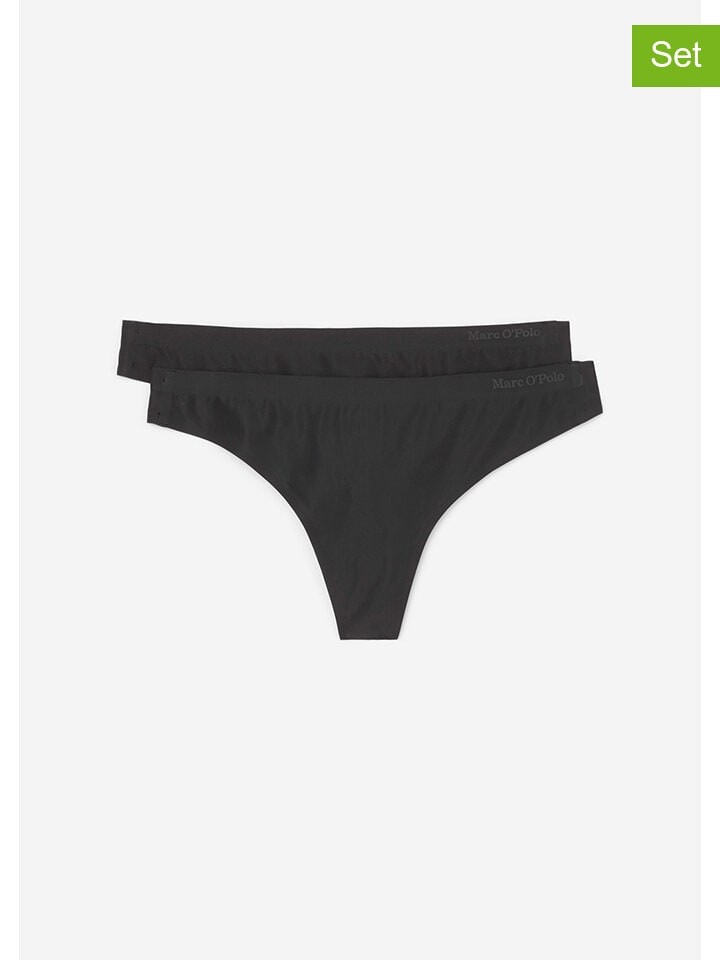 

Стринги Marc O´Polo 2er Set s, черный