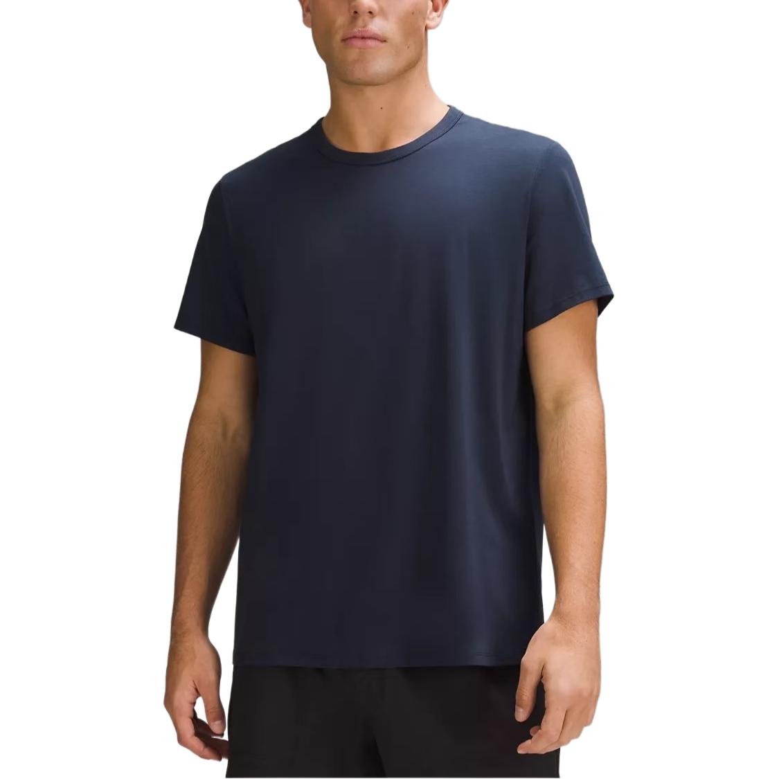 

Футболка Fundamental для мужчин Lululemon, темно синий/nuny