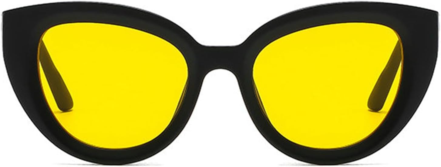 

Willochra Модные женские солнцезащитные очки «кошачий глаз» в стиле ретро, ​​черные, с защитой от УФ-излучения UV400, модные мужские солнцезащитные очки для активного отдыха, круглые женские очки, C6