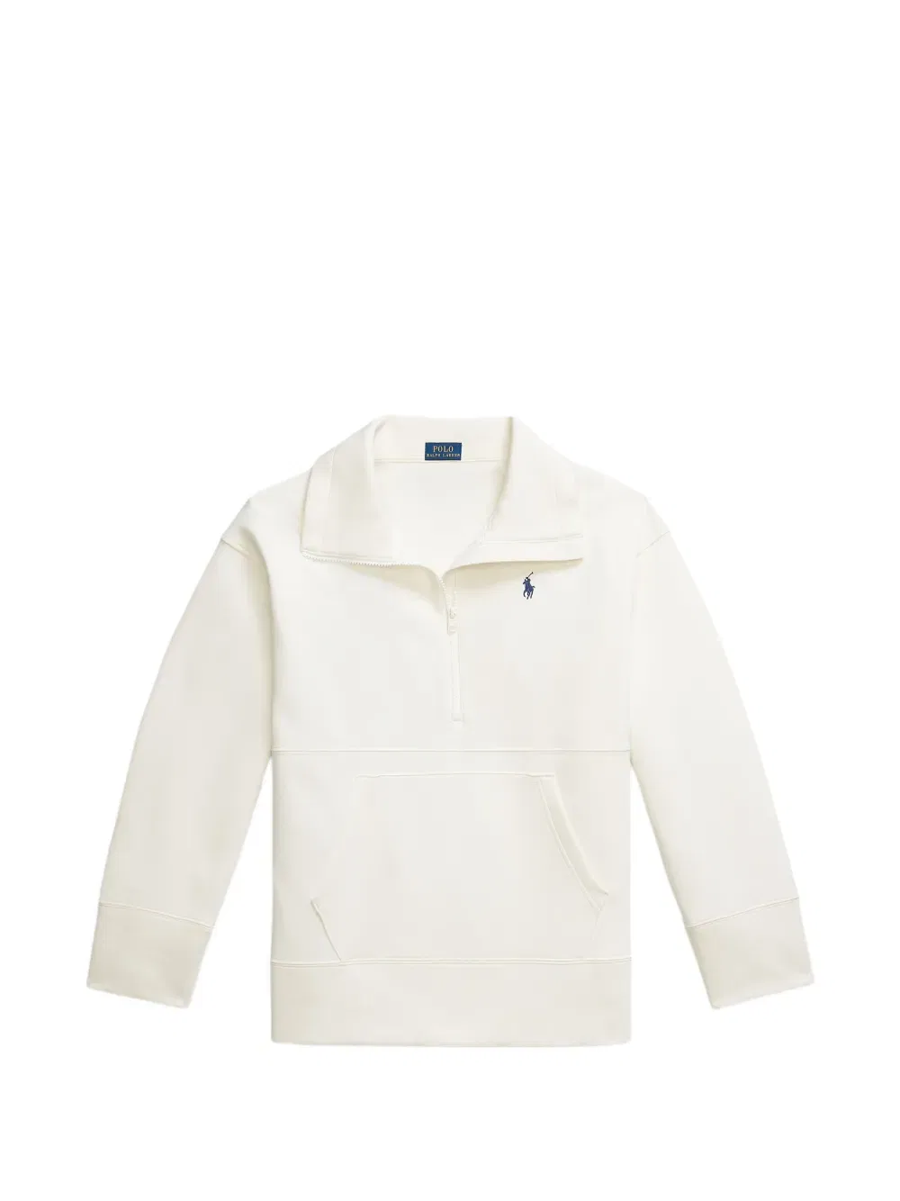 Толстовка Polo с пони и застежкой-молнией до середины груди Polo Ralph Lauren, белый