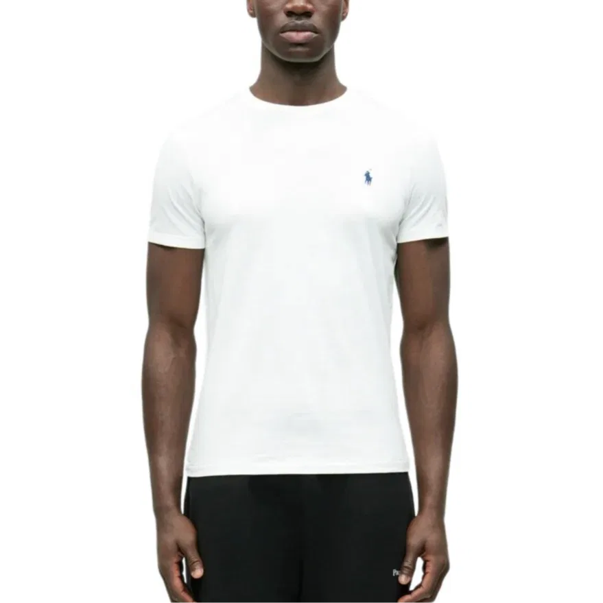 Футболка классическая Polo Ralph Lauren 2 шт белый+черный — фото 3