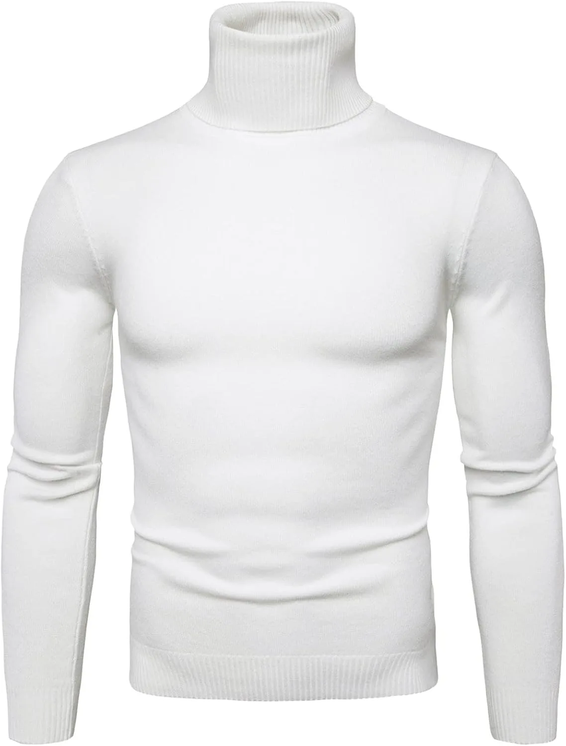 

Свитер для мужчин Business Casual с длинным рукавом и воротником-стойкой Slim Fit