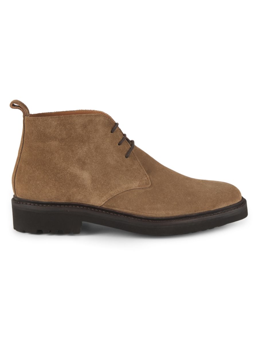 

Замшевые ботинки-чукка Downing Allen Edmonds, цвет Tobacco