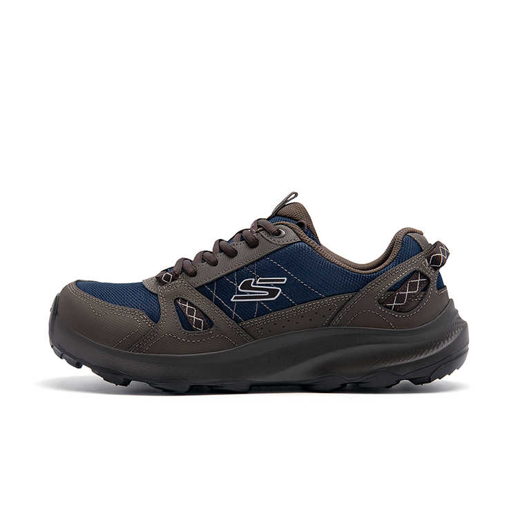 

Мужские кроссовки для альпинизма и походов, цвет «умбра», низкие Skechers, Marine Blue