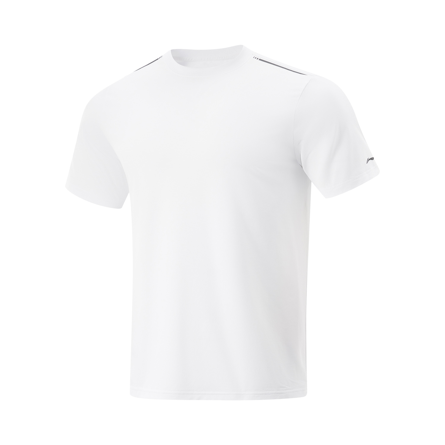 

LINING Футболка Cool Tea мужская стандартная белая, Белый, LINING Футболка Cool Tea мужская стандартная белая