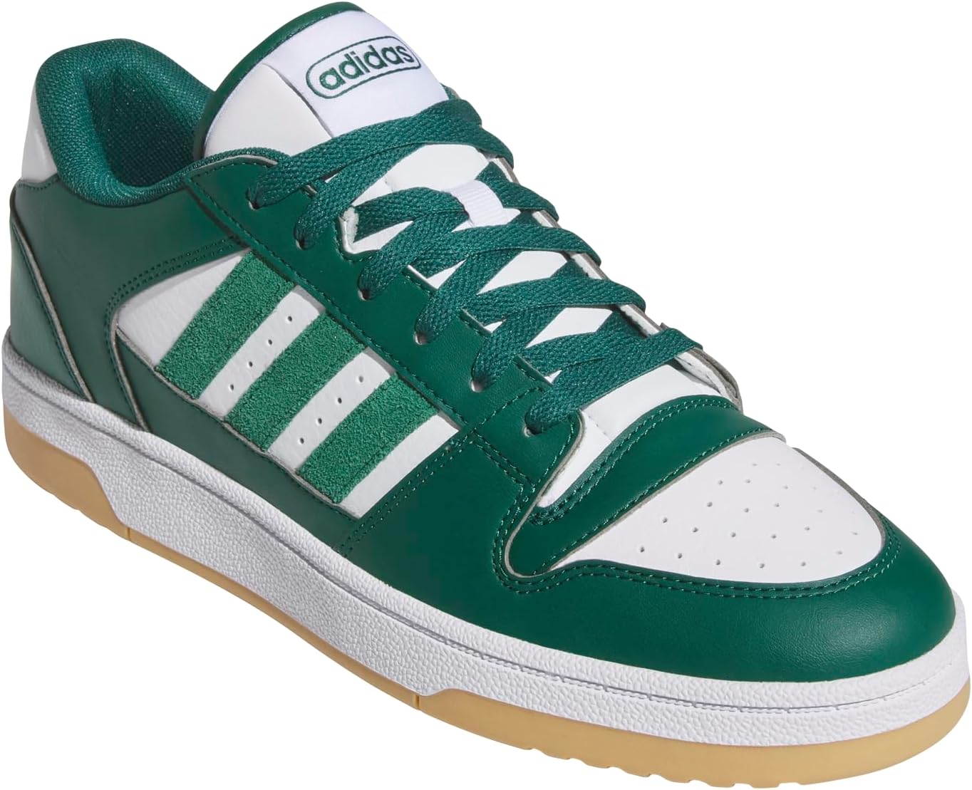 Кроссовки Adidas Унисекс-Взрослые Break Start, белый/зеленый — фото 2
