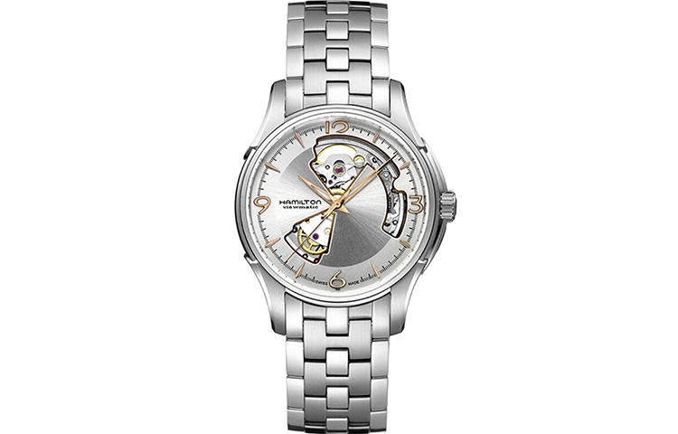 

Hamilton Часы Jazzmaster Open Heart Auto H32565155, Silver Dial