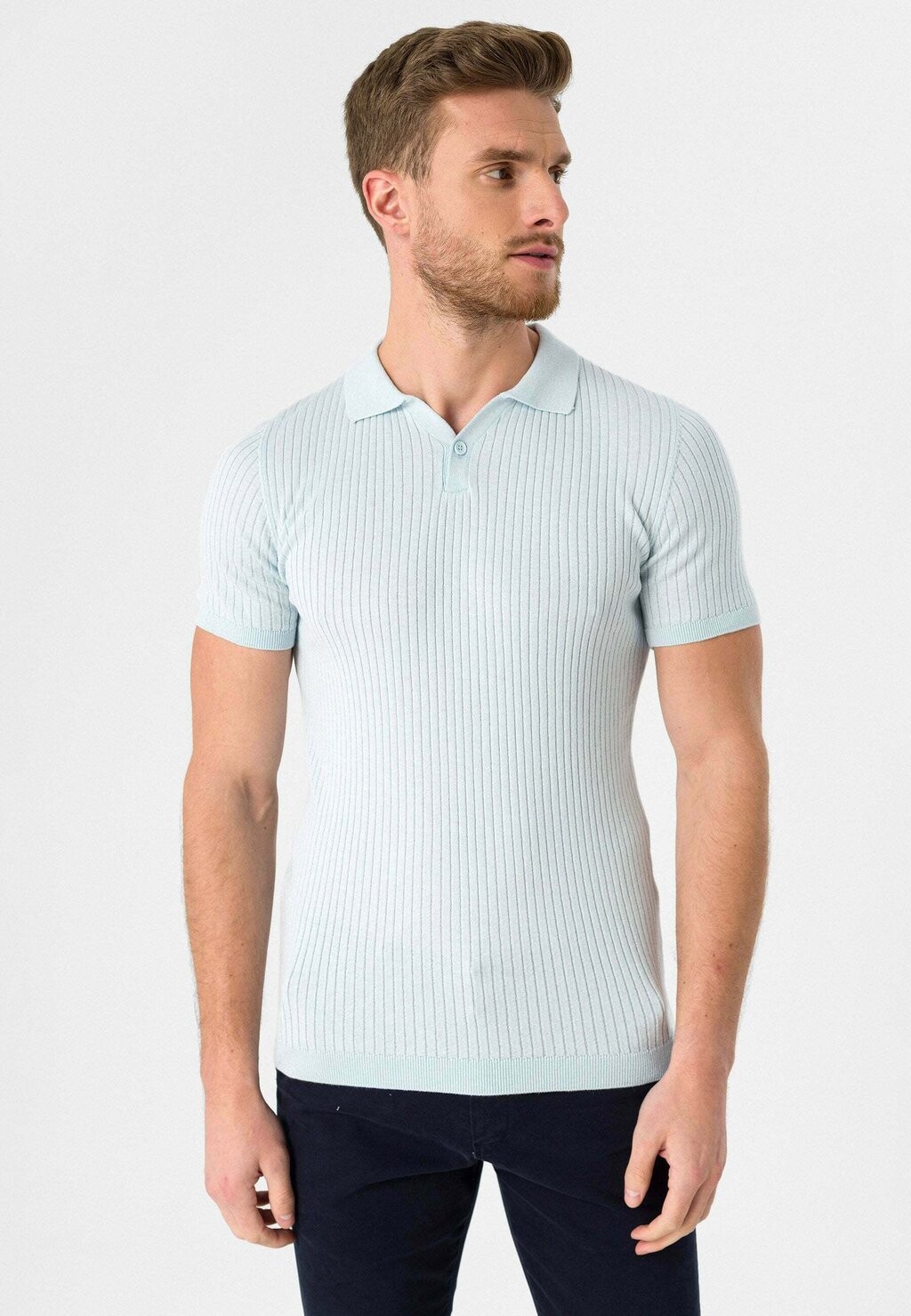 

Поло Short Sleeve Moxx Paris, цвет baby bule
