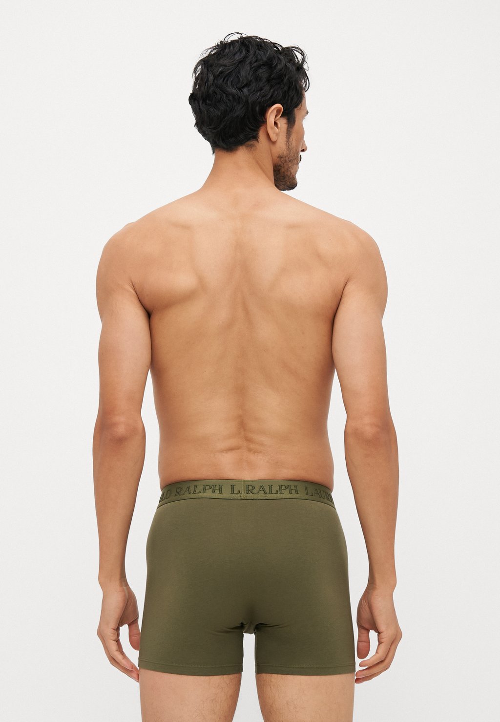 Брюки BRIEF 3 PACK Polo Ralph Lauren, оливковый — фото 3