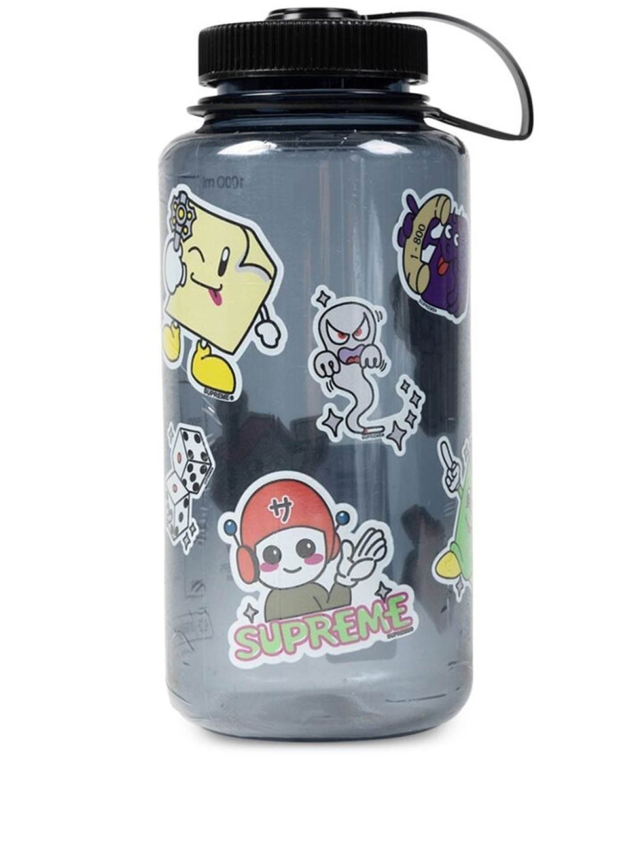 

Supreme бутылка для воды Characters из коллаборации с Nalgene, черный