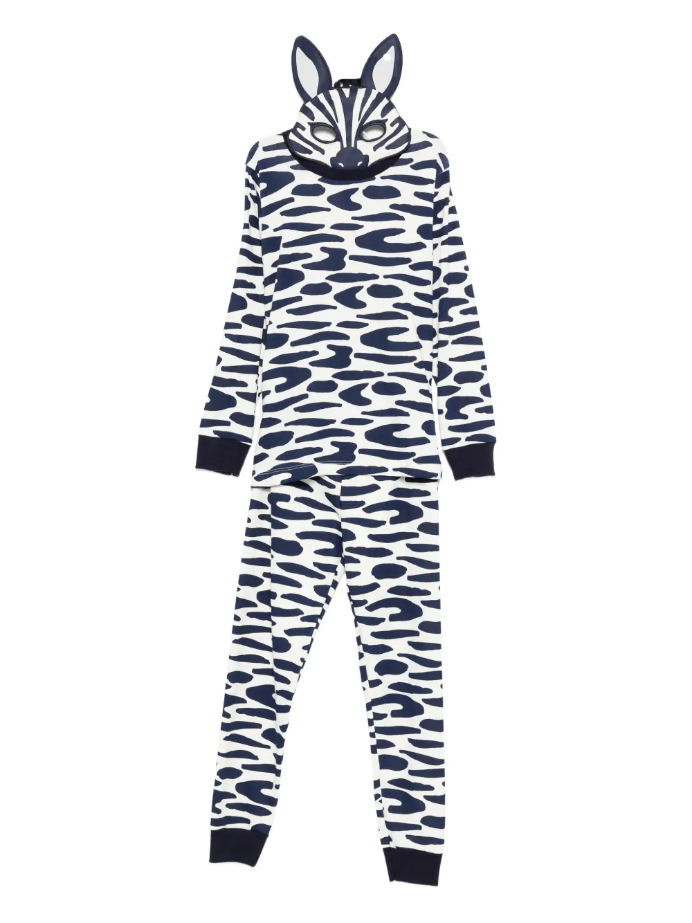 

Пижама с зебровым принтом Petit Bateau, белый