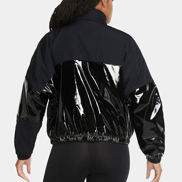 Куртка Nike Sportswear Icon Clash Synthetic-Fill Colorblock, черный — фото 4