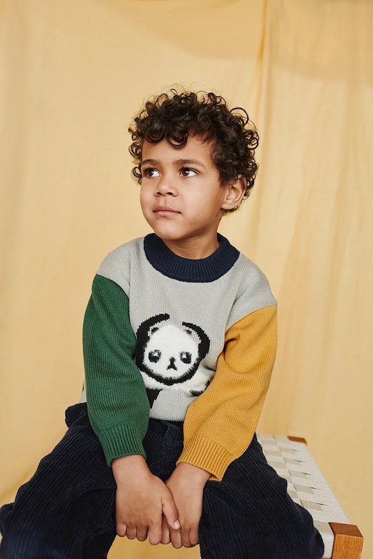 

Джемпер Orlane Embroidery Knit, детский свитер из смесовой шерсти Liewood, мультиколор