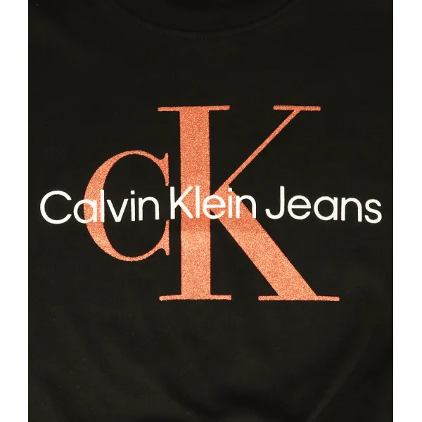 Укороченная футболка Calvin Klein, черный — фото 3