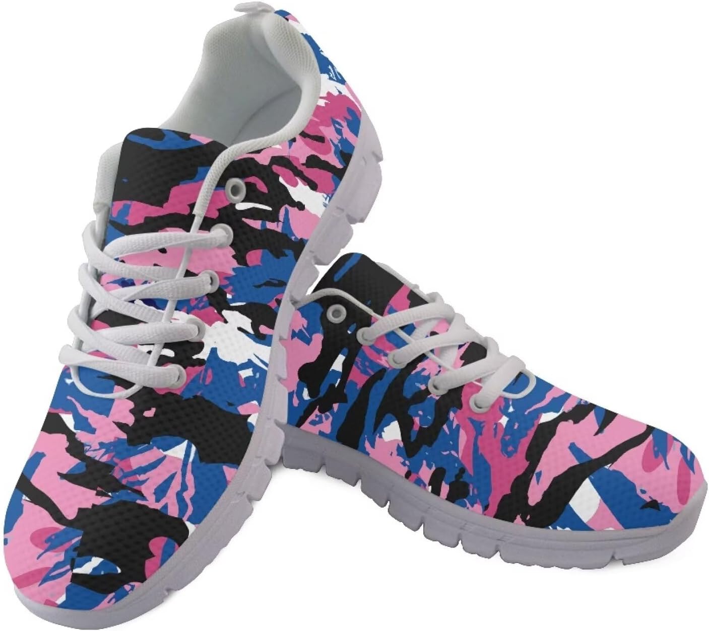 

Мужские легкие повседневные кроссовки AmzPrint для тенниса и прогулок, милые и удобные, с белой подошвой, для бега и работы