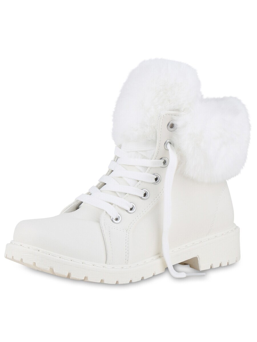 

Ботинки Van Hill Lace-Up Ankle Boots Aurora, белый