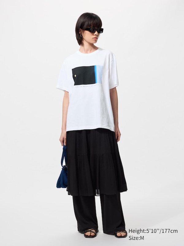 Футболка Peace for All (Artemis) Uniqlo, 00 white — фото 2