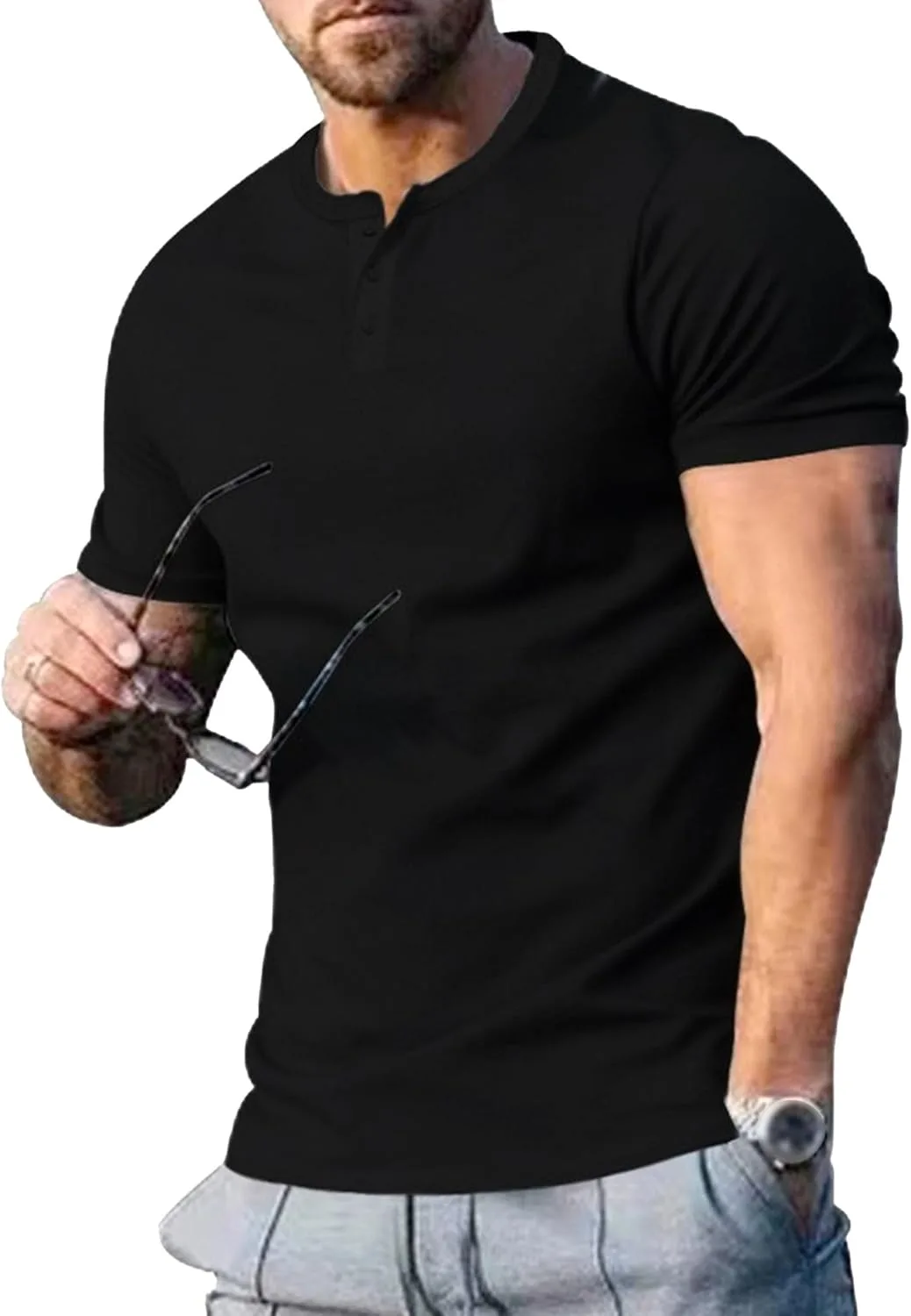 

Мужская футболка Henry с коротким рукавом Zylphorix