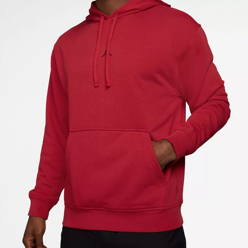 Мужская флисовая худи Jordan Dri-FIT Sport Crossover, цвет Gym Red — фото 4