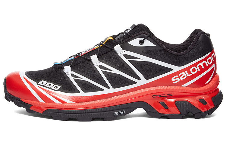 

Кроссовки SALOMON XT-6 Black Red White