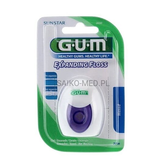 

Зубная нить 1 шт. GUM Expanding Floss -, Sunstar Gum