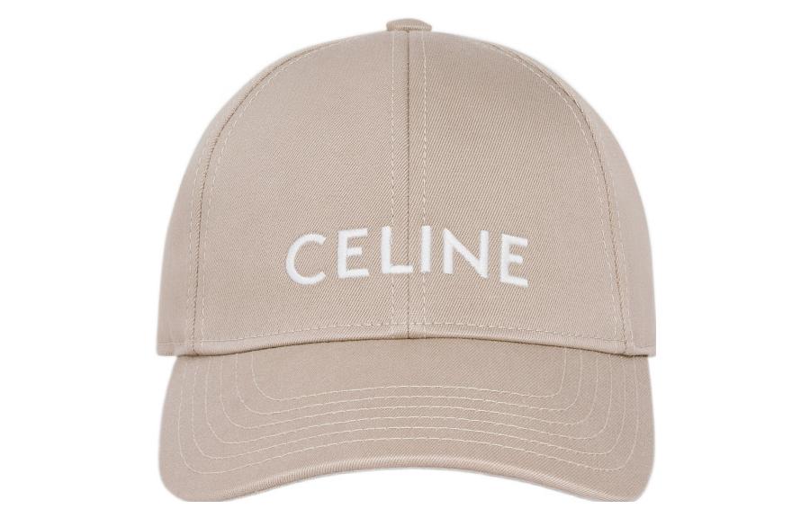 

CELINE Хлопковая бейсболка, Beige