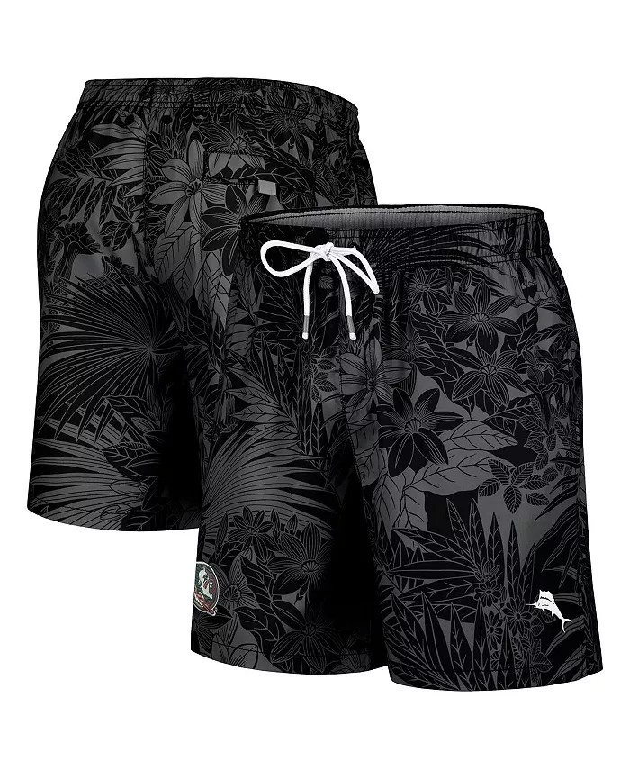

Мужские черные шорты для плавания Florida State Seminoles Santiago Palms Tommy Bahama