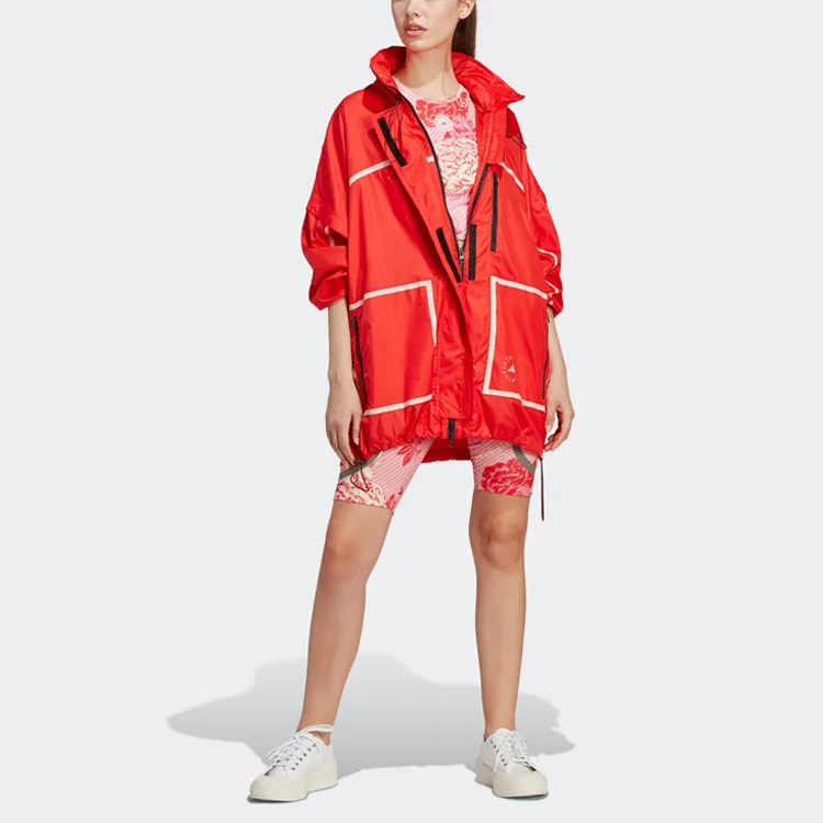 Adidas Куртка Stella Mccartney Stella McCartney женская ярко-красная — фото 3