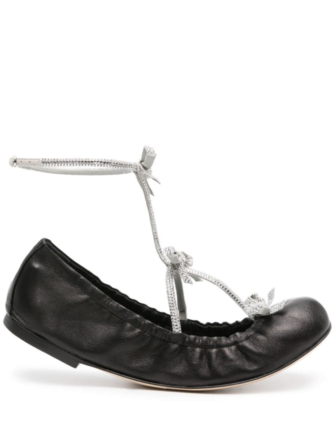 Балетки Caterina René Caovilla, черный