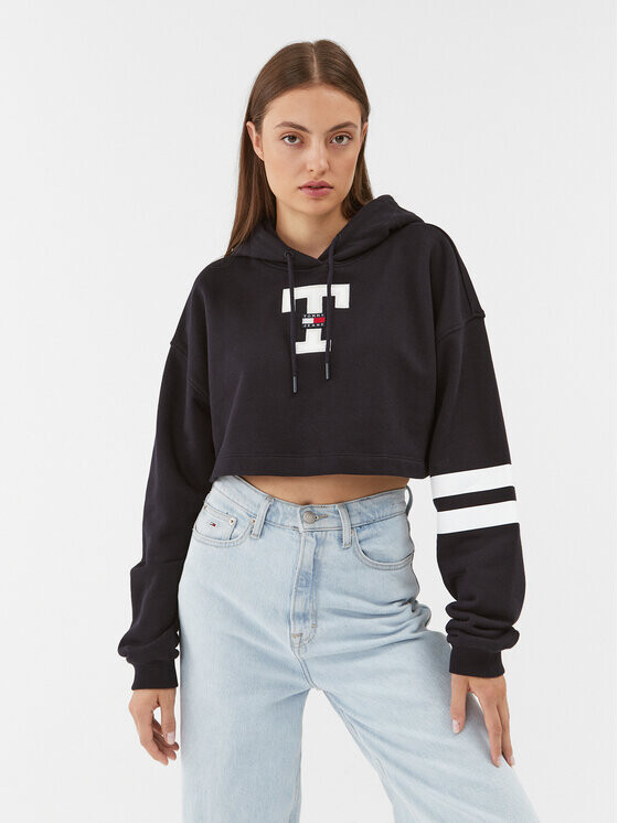 

Толстовка свободного кроя Tommy Jeans, синий