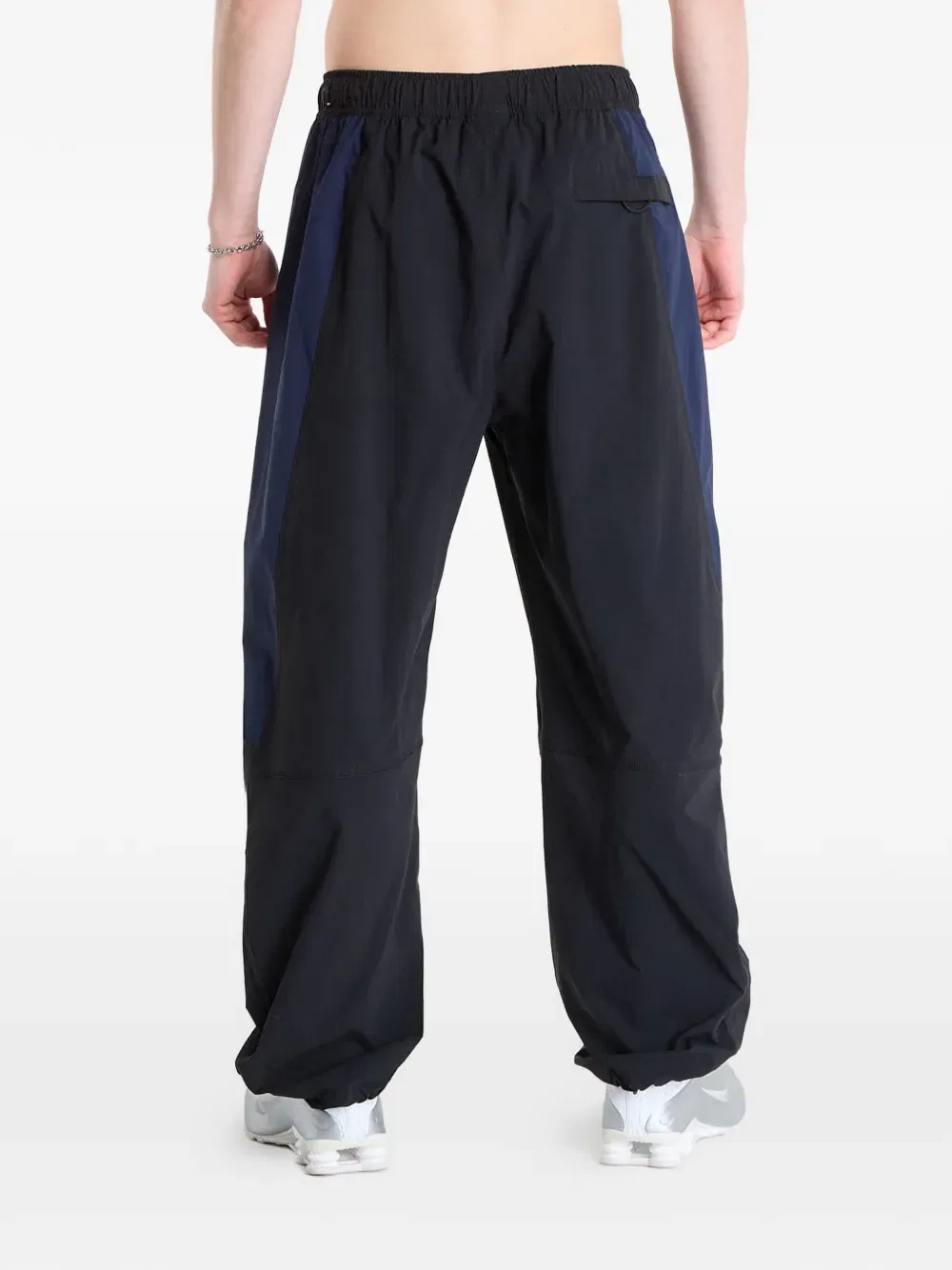 Тканые спортивные брюки Dri-fit с цветовыми блоками Nike, черный — фото 2
