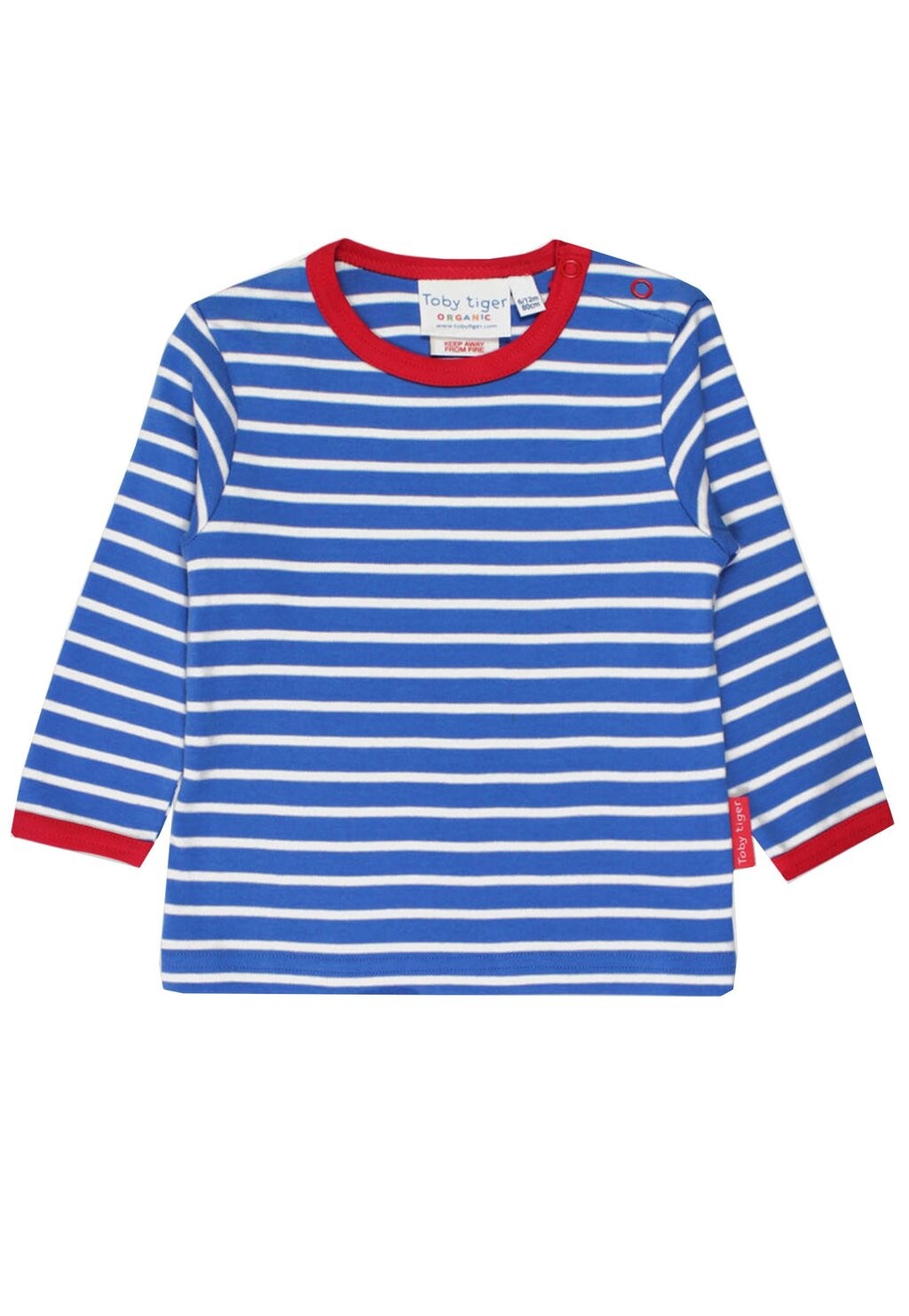 

Рубашка с длинным рукавом MIT STREIFEN Toby Tiger, цвет blau
