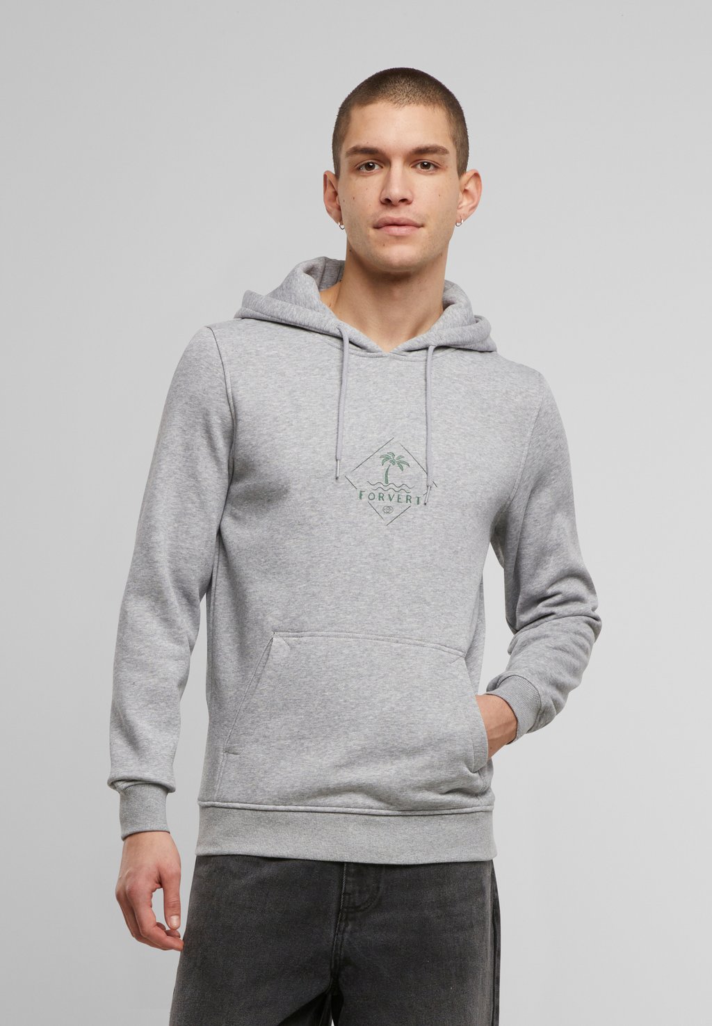 

Толстовка HEAVY OCEANSIDE con cappuccio Forvert, светло-серый