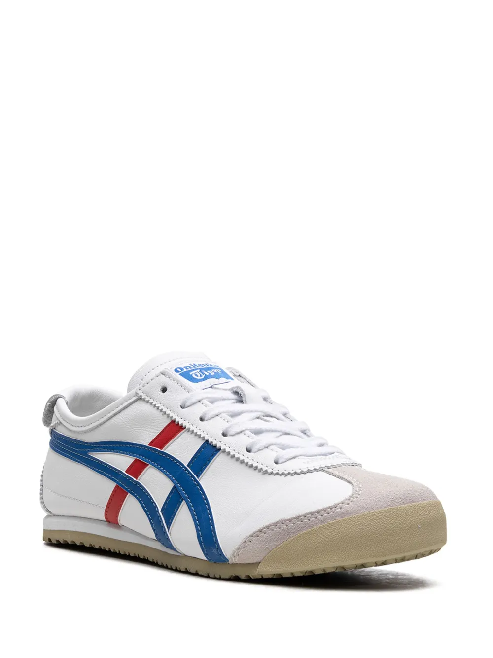 Кроссовки Mexico 66 White/Blue/Red Onitsuka Tiger, белый — фото 2