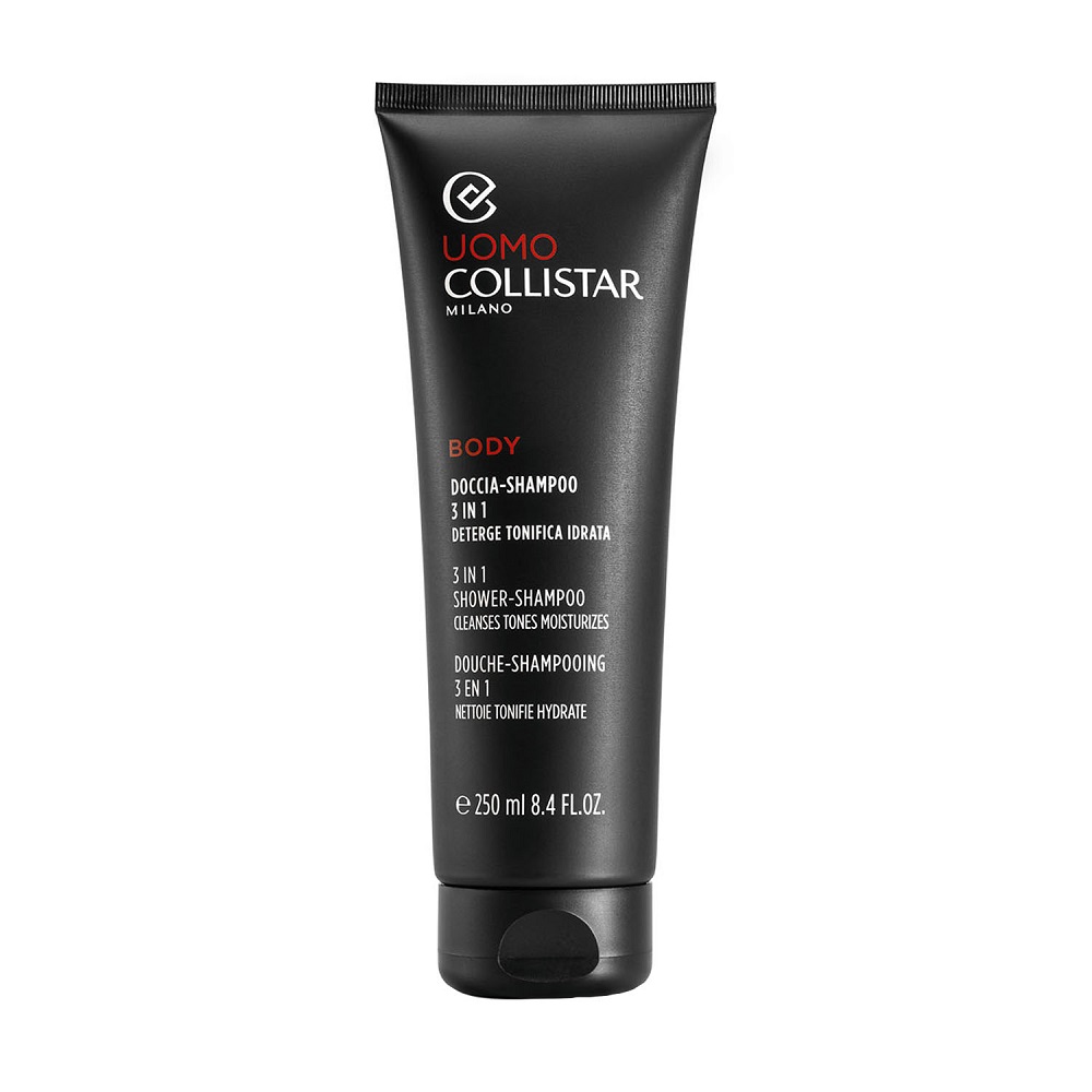 

Гель для душа и шампунь для мужчин shower shampoo 3in1 Collistar, 250 мл